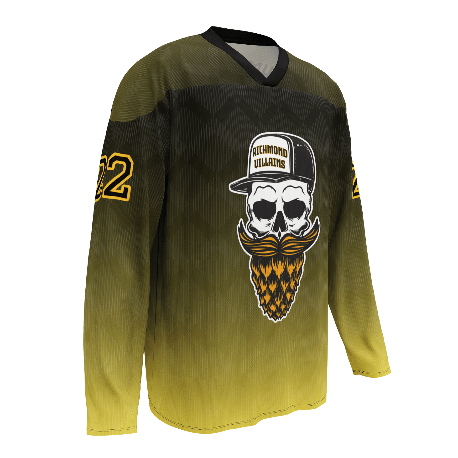 RVA Skull Hockey Jersey product image (1)
