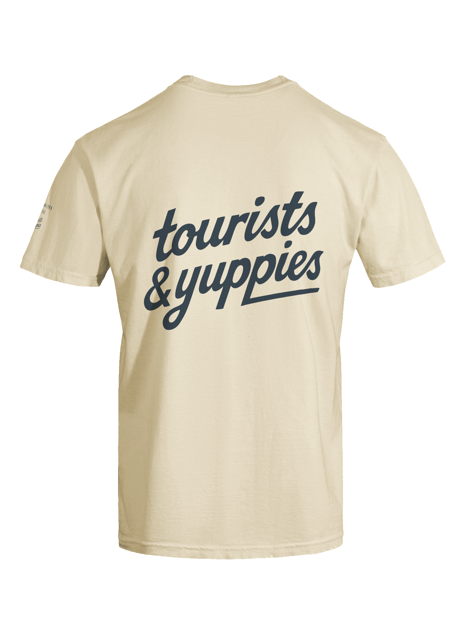 Tourist & Yuppies Printed Premium Heavyweight Ivory Tee product image (9)