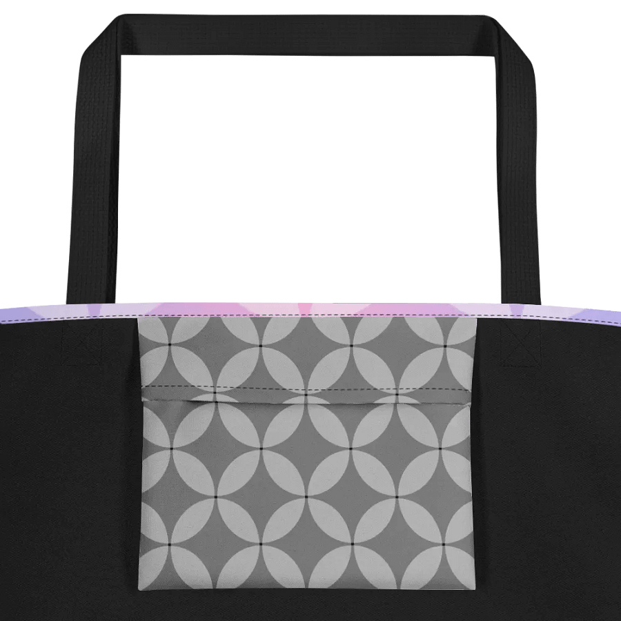 Harmony Circle Polyester Tote Bag product image (4)