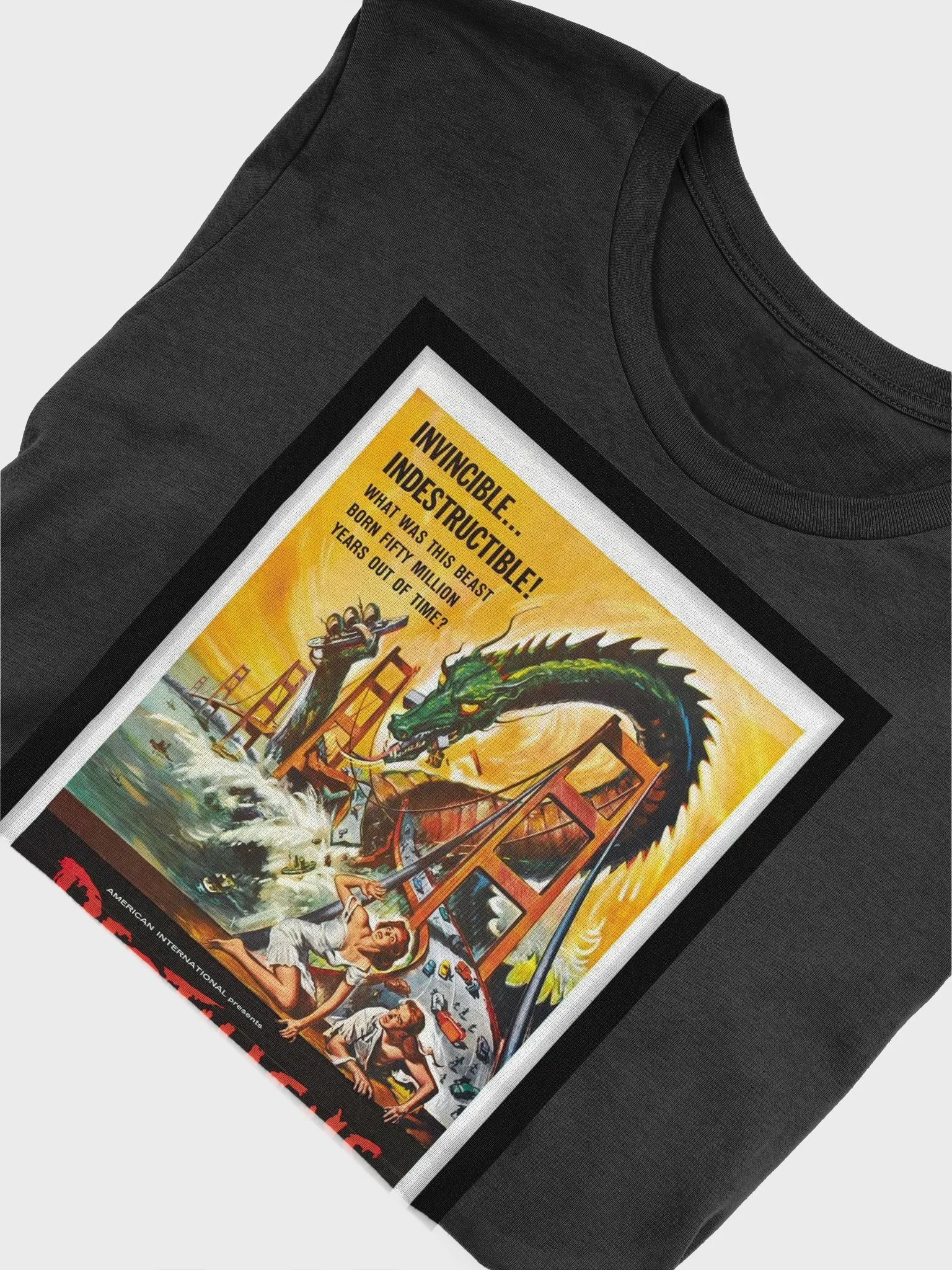 Reptilicus horror hound tee product image (5)