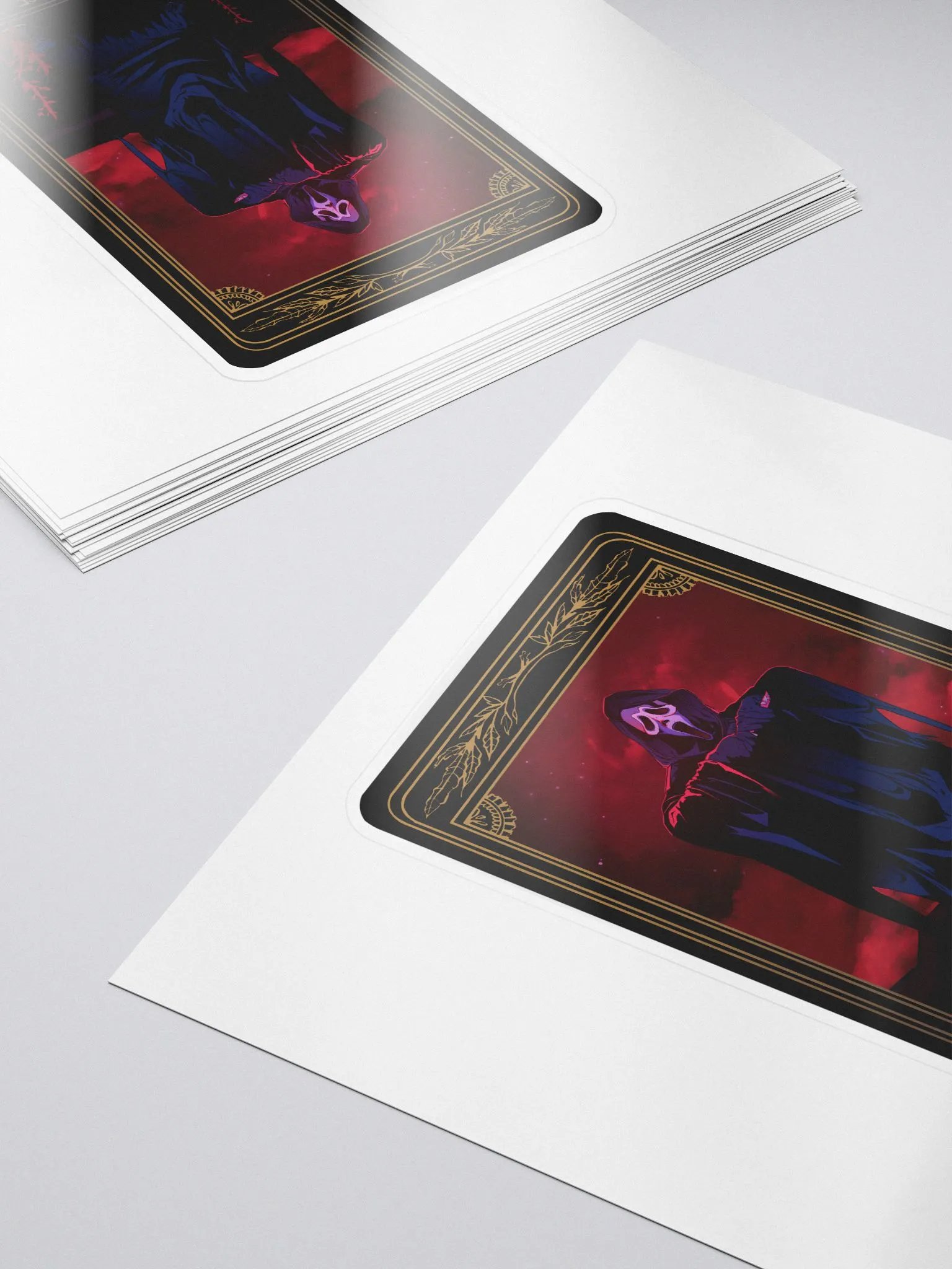 Ghostface Tarot Card Sticker product image (5)