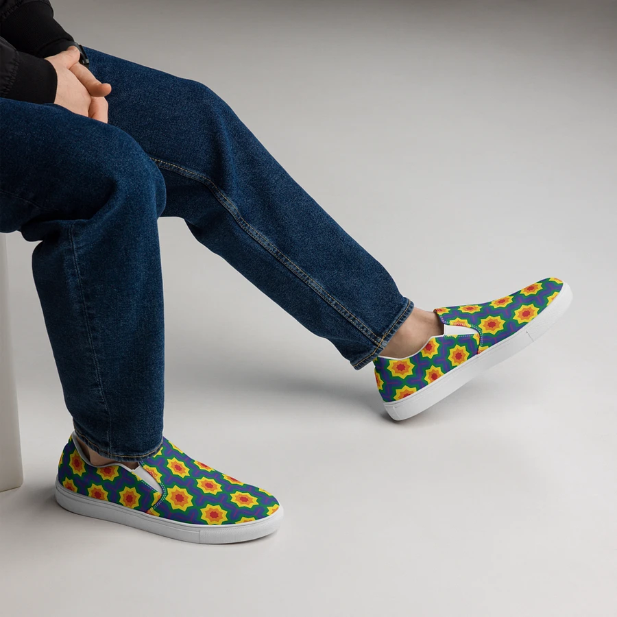 Mens Slip On Canvas - Rainbow (c) product image (12)