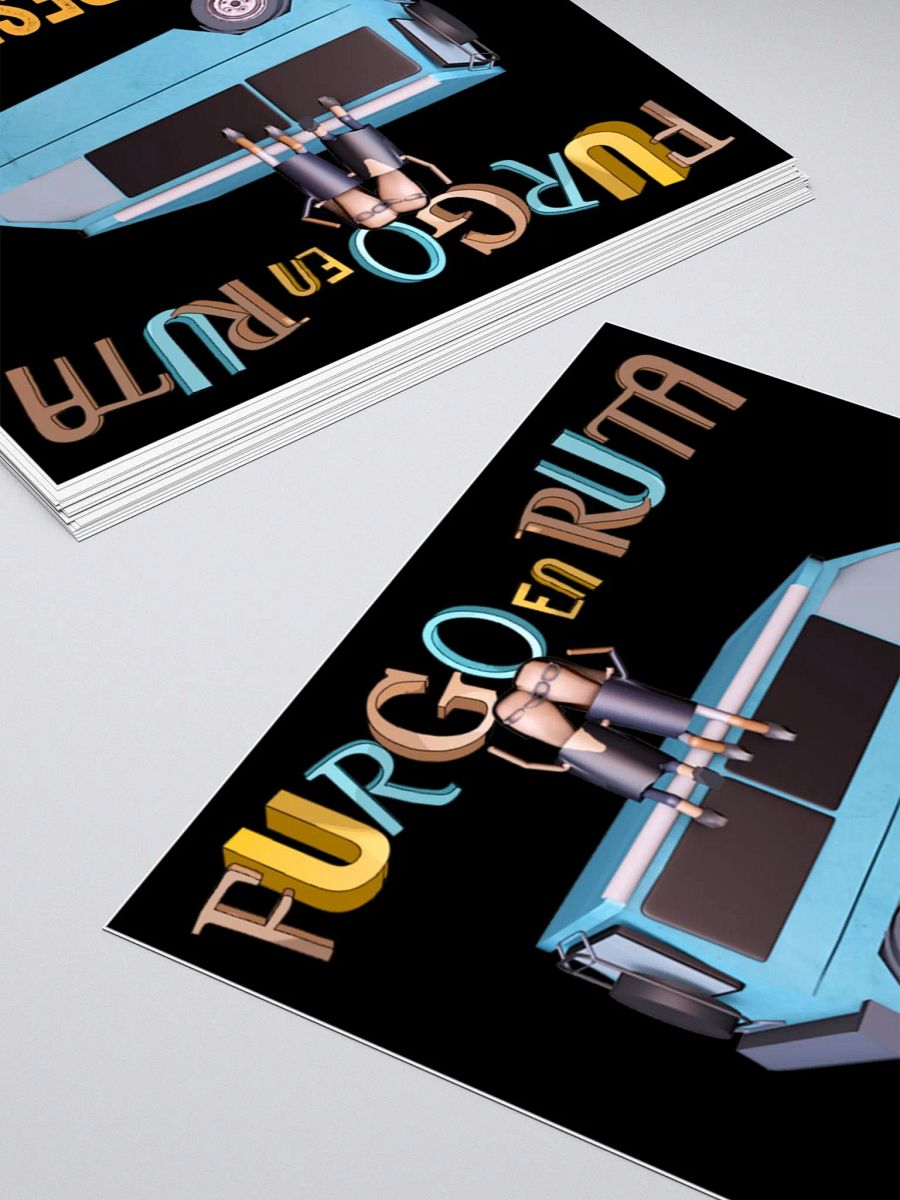 La Pegatina / Sticker de Furgo en ruta product image (4)