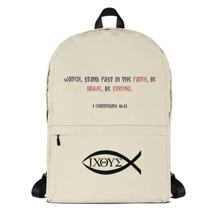 Faithful Journey All-Over Print Backpack product image (1)