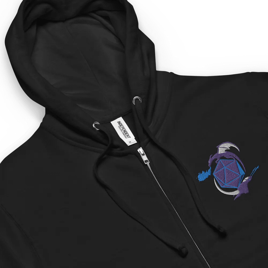 Embroidered Dice Versa Logo Hoodie product image (3)