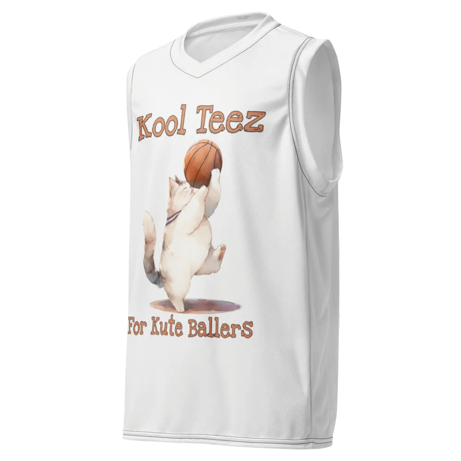 Unisex Basketball Jersey - For Kute Ballers 02 product image (3)