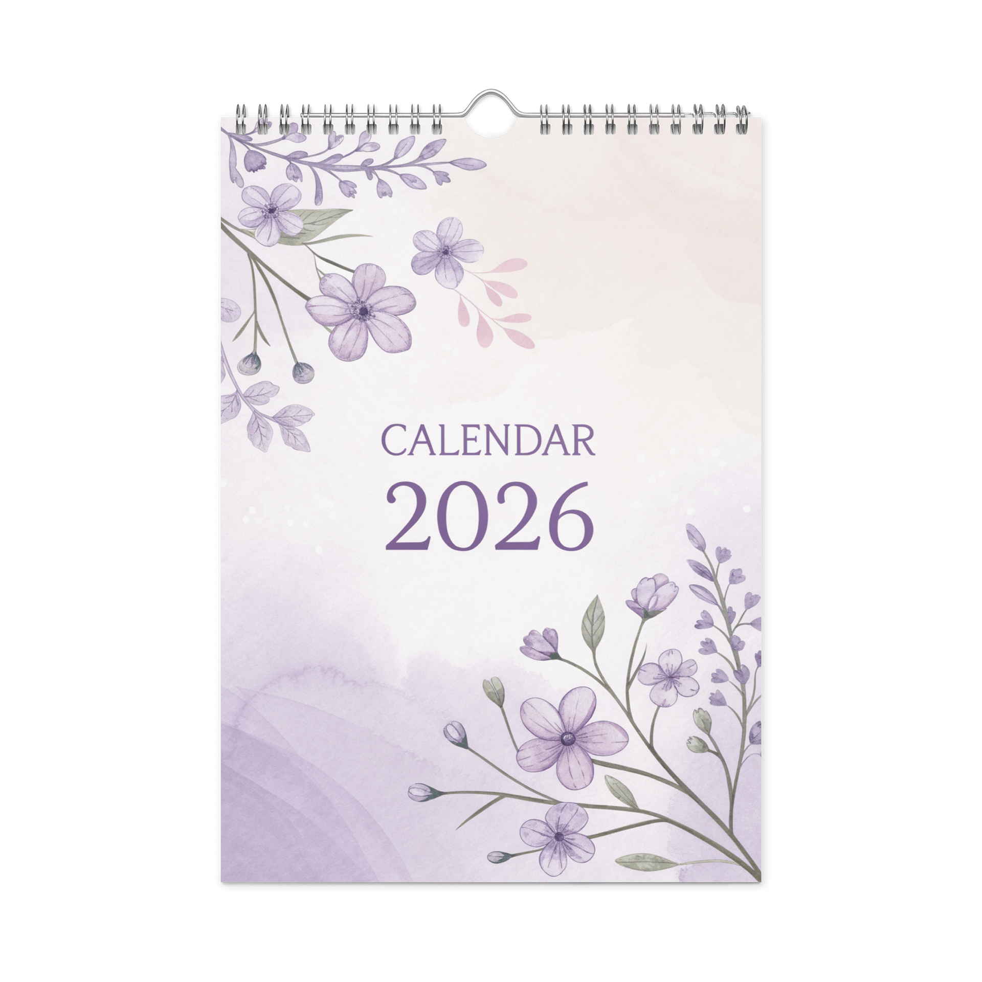 FLORAL INSPIRATIONAL QUOTES WALL CALENDAR 2026 product image (3)