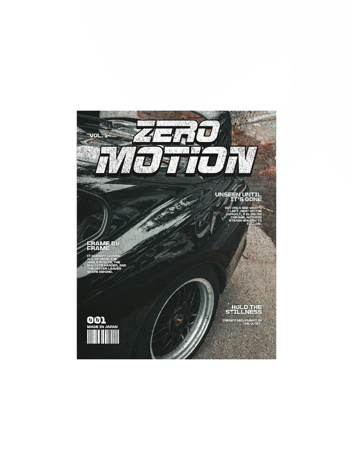 Zero Motion Poster product image (1)