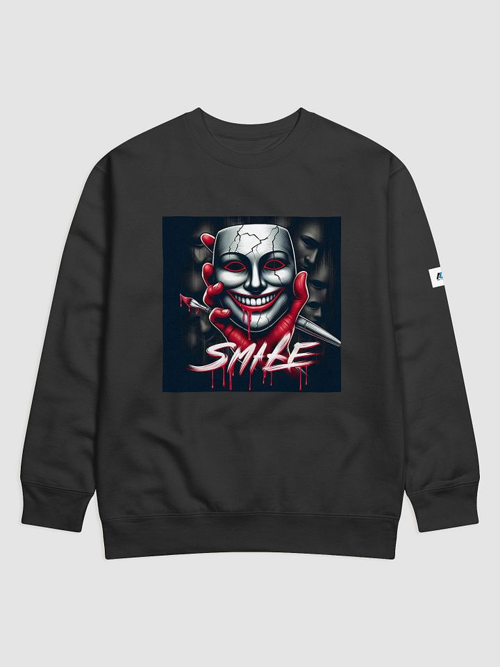 Feathered AD Logo Cotton Sweatshirt product image (1)