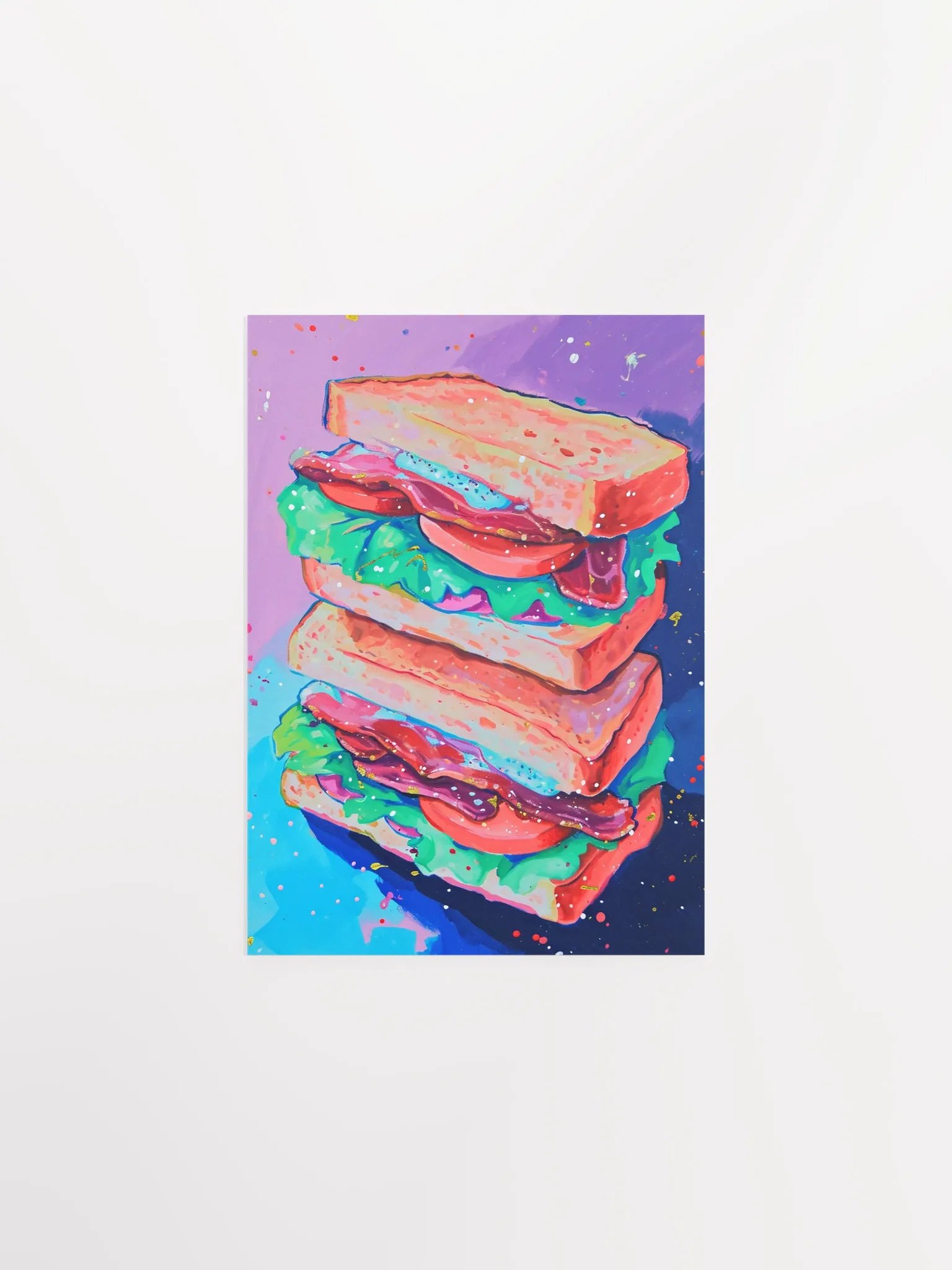 Savory Stack Poster product image (1)