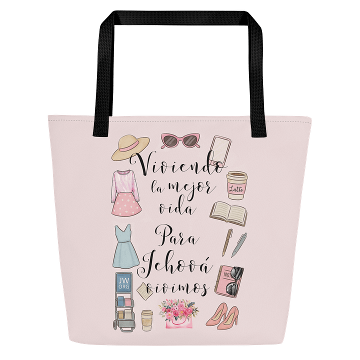 Bolsa “Viviendo la mejor vida para Jehová vivimos” – Edición Precursores 2025 product image (2)