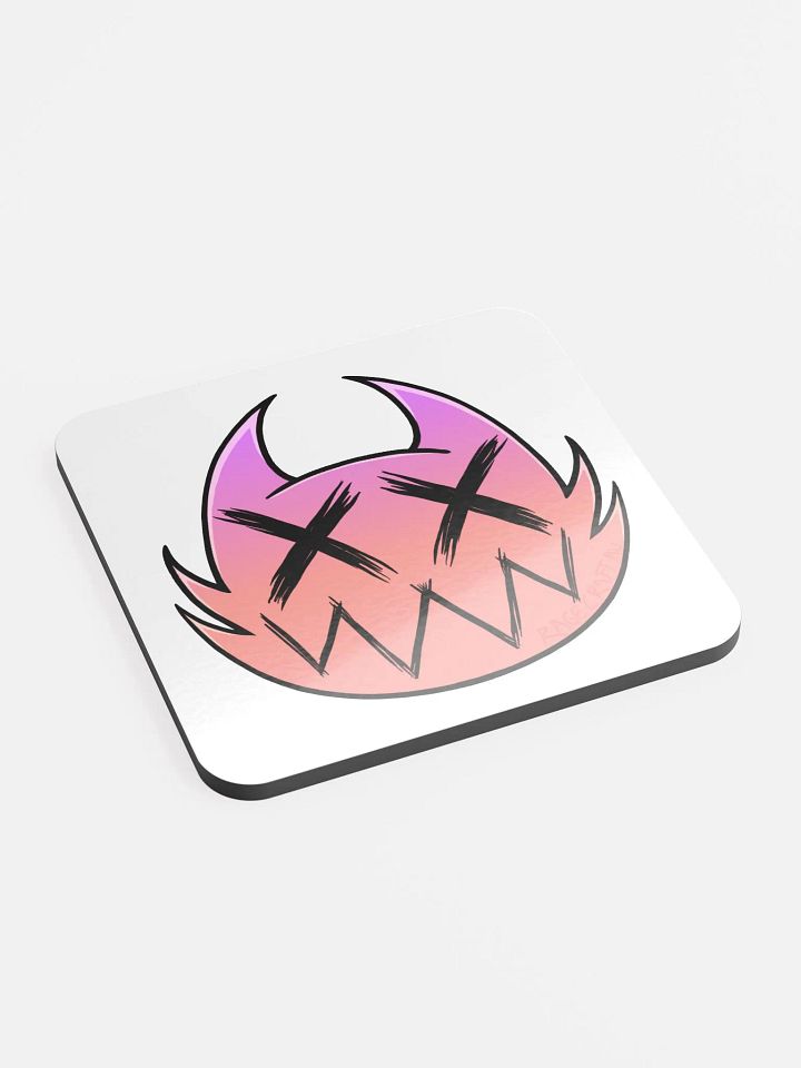 Rage Cat Cork Coaster product image (2)