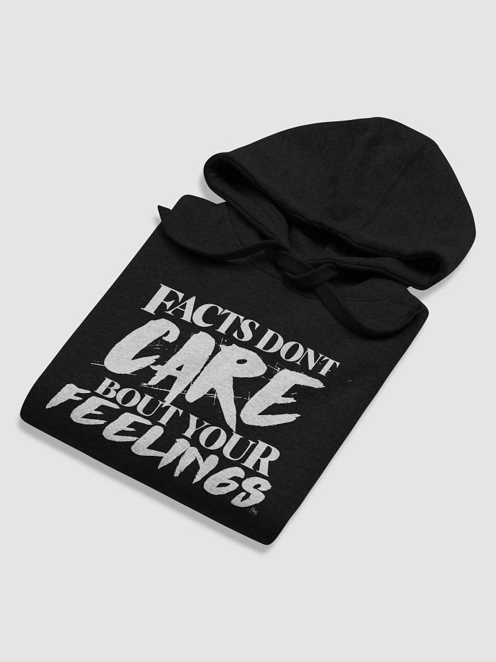 Facts Don't Care Bout Your Feelings Hoodie (White Text) product image (4)