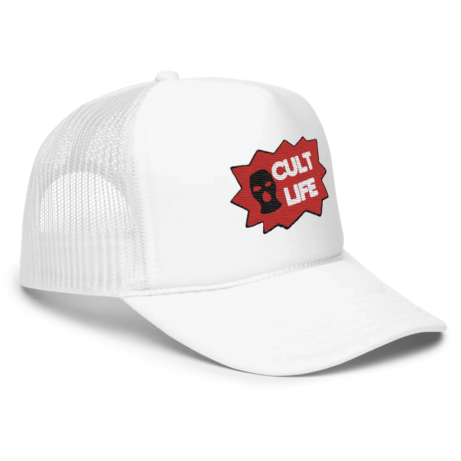CULT LIFE HAT WHITE product image (3)