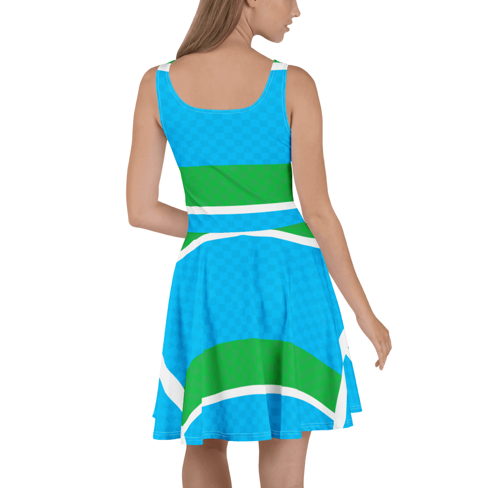 8-Bit All-Over Print Skater Dress product image (4)