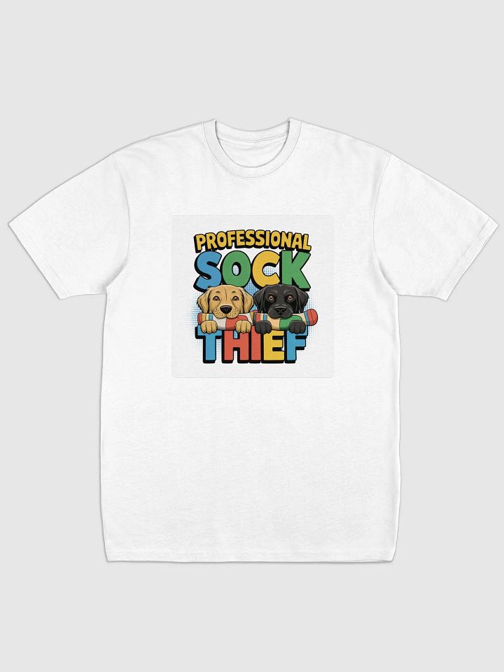 Professional Sock Thief Dog T-Shirt product image (6)