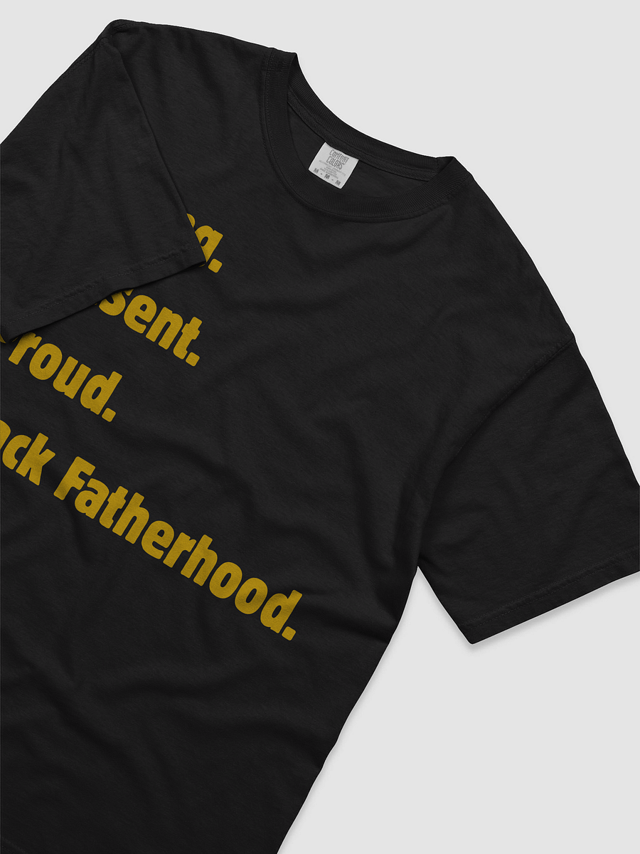 Proud Black Fatherhood T-Shirt product image (3)