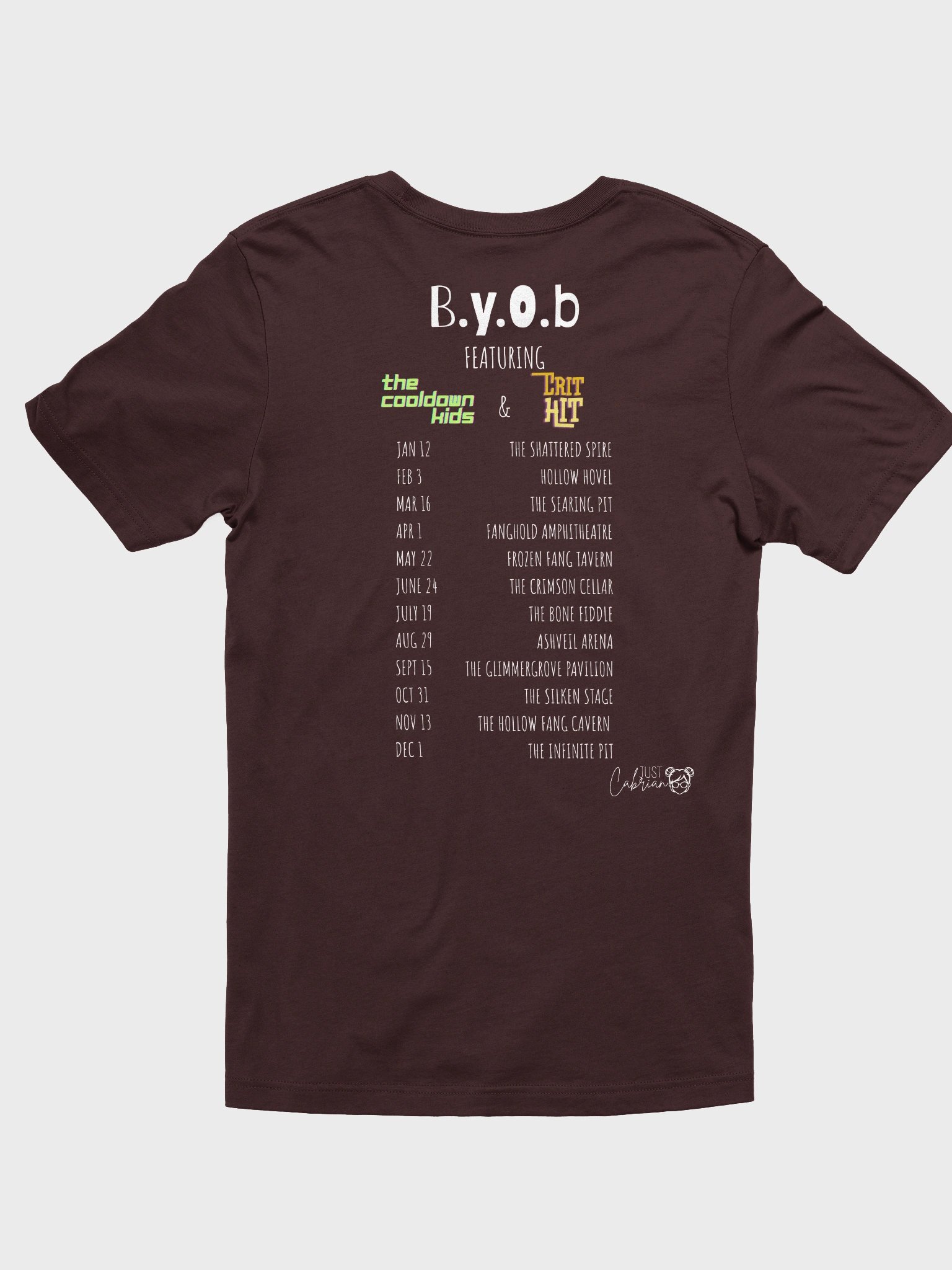 BYOB - Bring your own Buffs World Tour Tee product image (11)