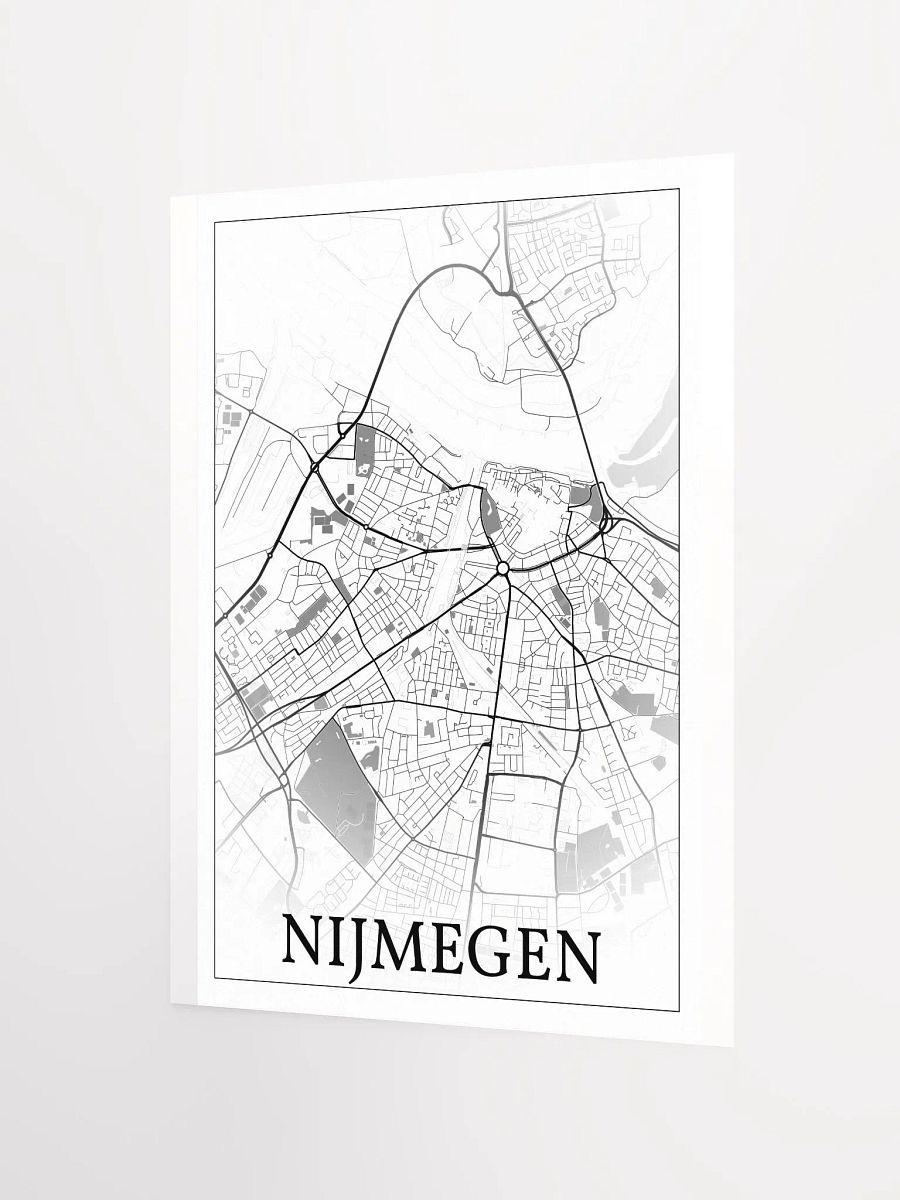 Nijmegen, Netherlands, city map print product image (7)