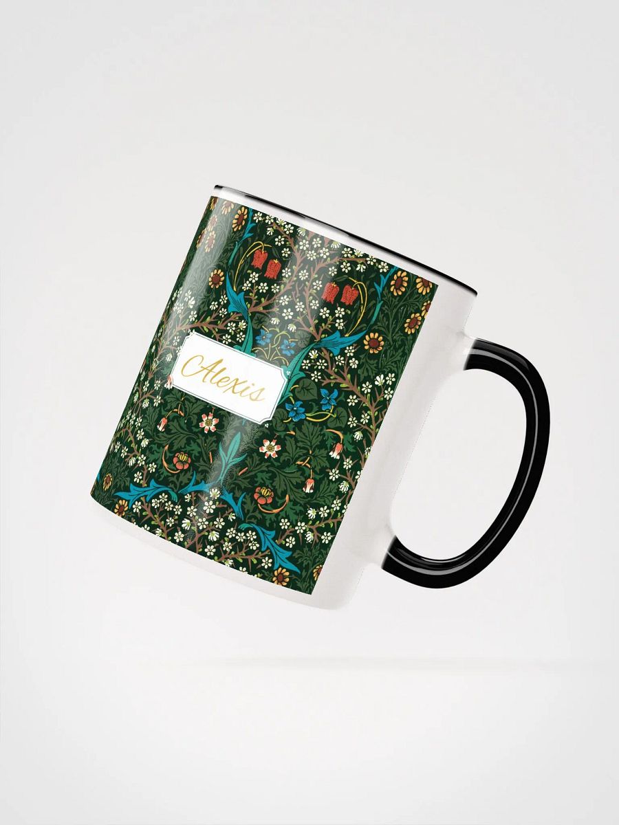 Personalized Tulip Pattern Coloured Mug product image (2)