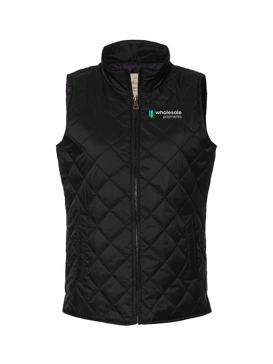 Wholesale Payments - Women's Diamond Quilted Vest product image (1)