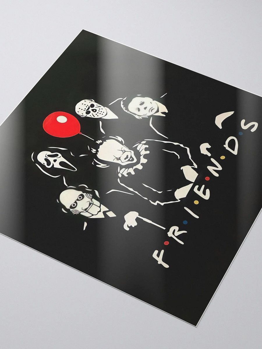 Horror Friends Sticker By The Darkknight/ Different Sizes product image (3)