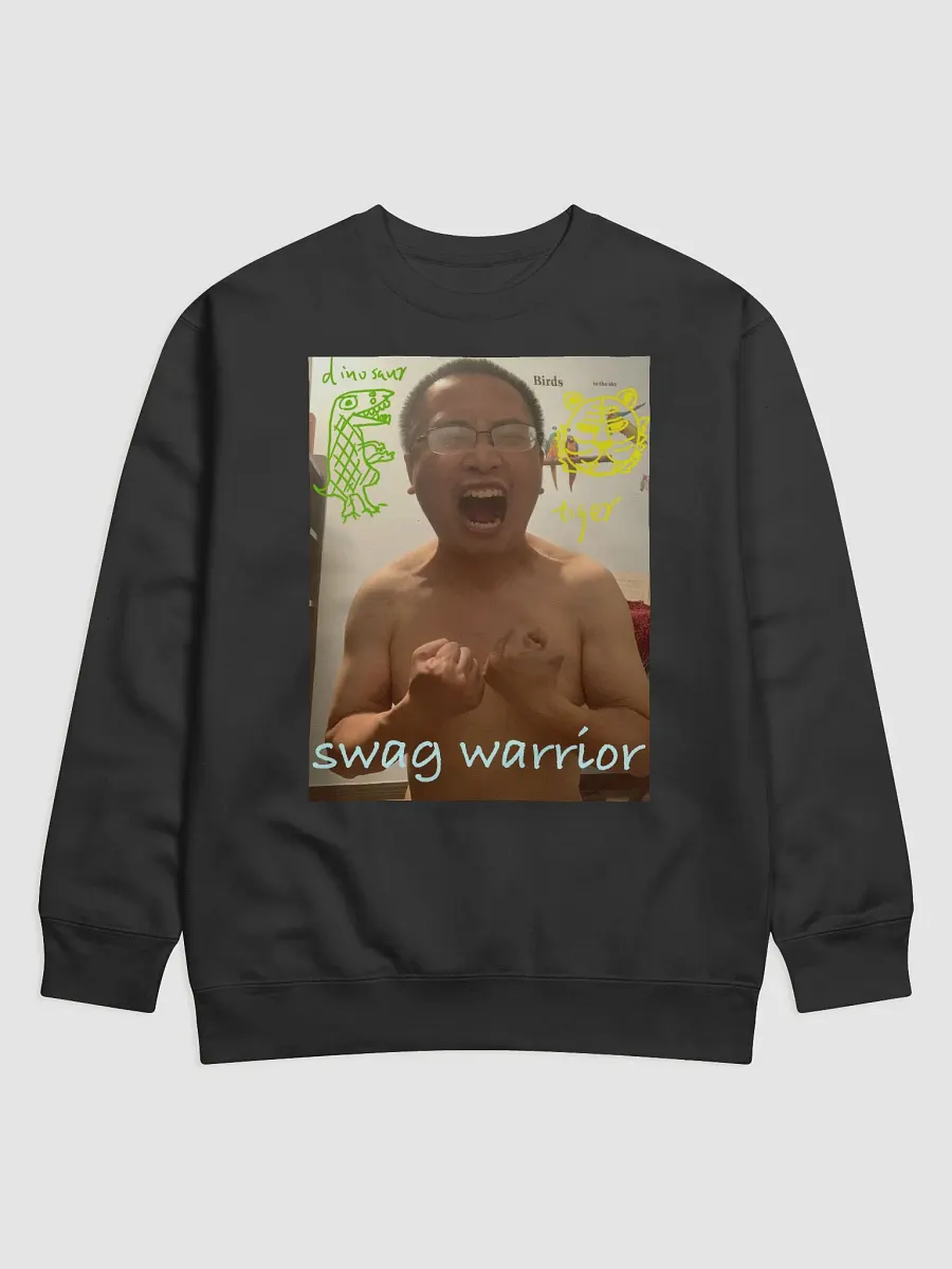 Cotton Heritage Premium Sweatshirt: swag warrior 2.0 product image (2)
