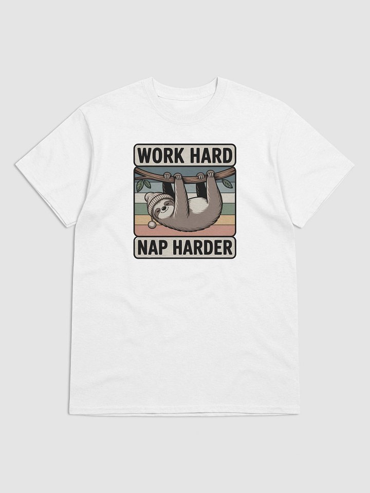 Work Hard Nap Harder Non-Sacral Tshirt (Unisex) product image (2)