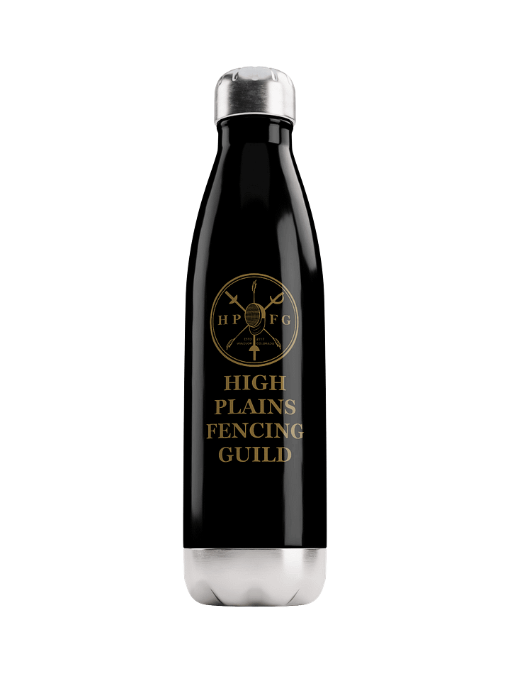 High Plains Fencing Club Stainless Steel Water Bottle product image (1)