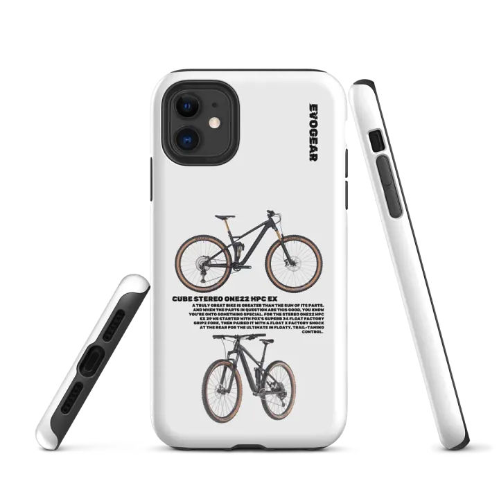 White Stereo ONE22 HPC EX iPhone Case product image (1)