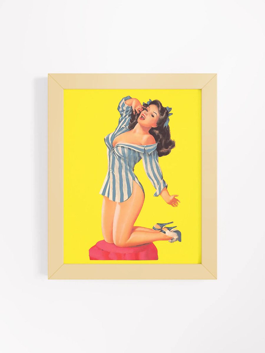 Sultry curves Pin-up Art product image (43)