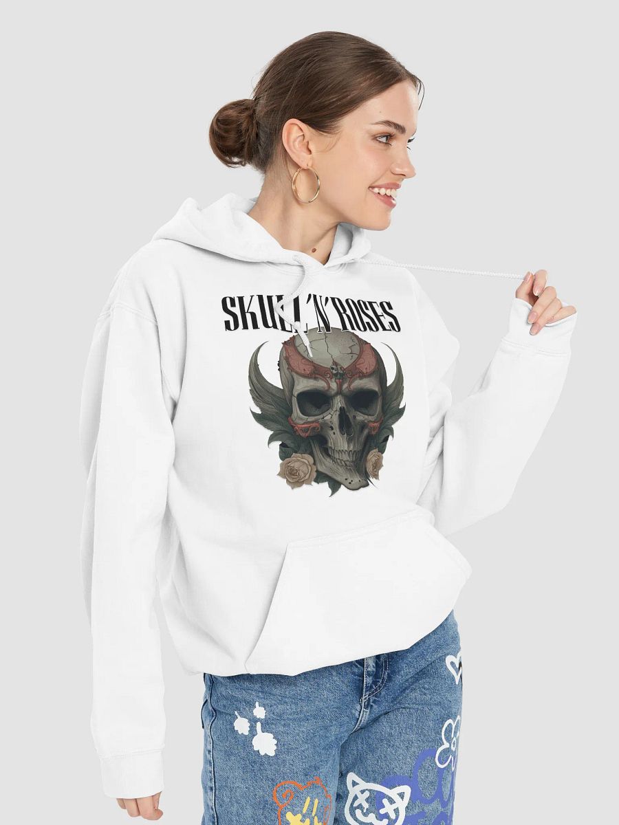 Skull 'N' Roses Ornate Hoodie product image (57)