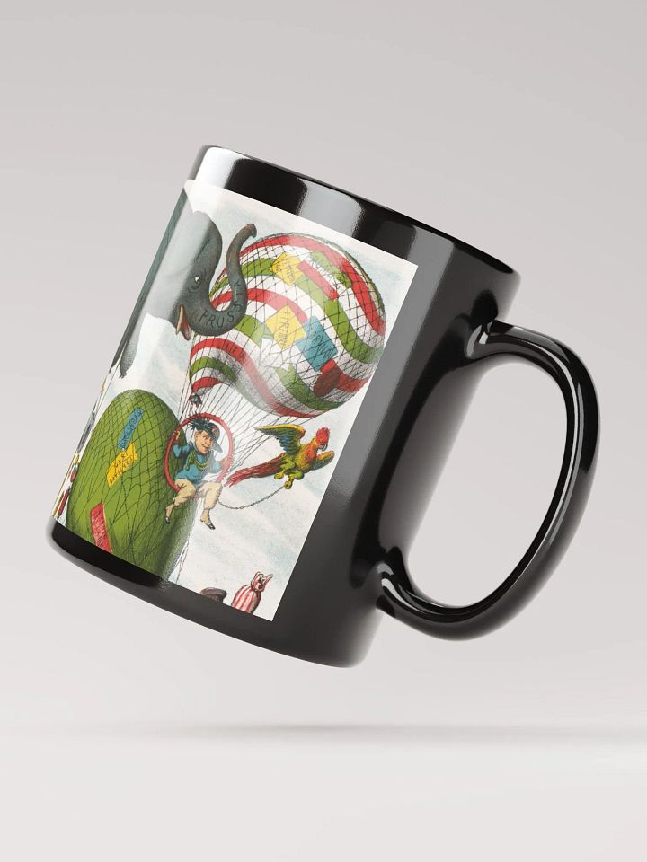11oz, 15oz, Vintage Print Coffee Cup, Abstract & Fun product image (4)