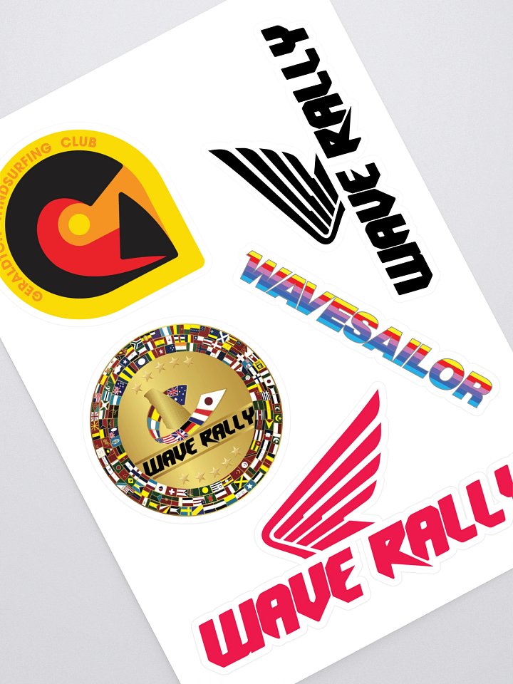 WAVE RALLY STICKER SET product image (1)