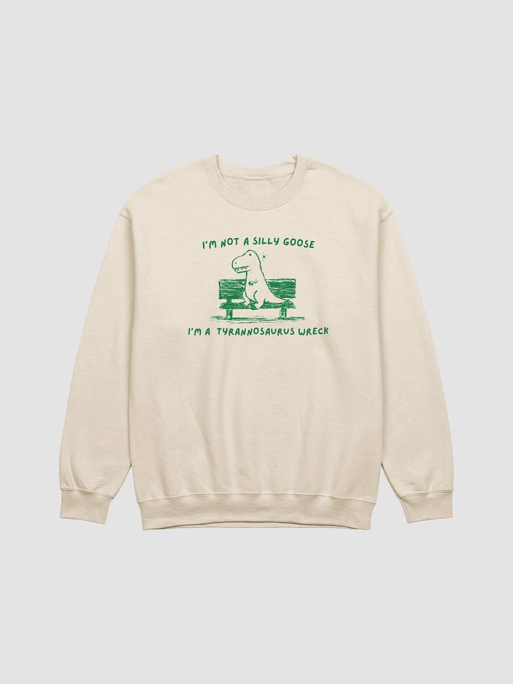 Tyrannosaurus wreck Crewneck product image (4)