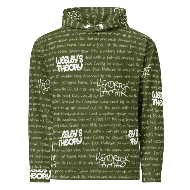Wesley's Theory - Kendrick Lamar- GREEN - Unisex Hoodie product image (2)