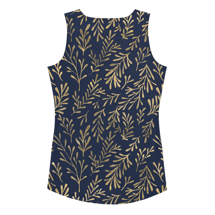 Golden Foliage All-Over Print Tank Top product image (2)