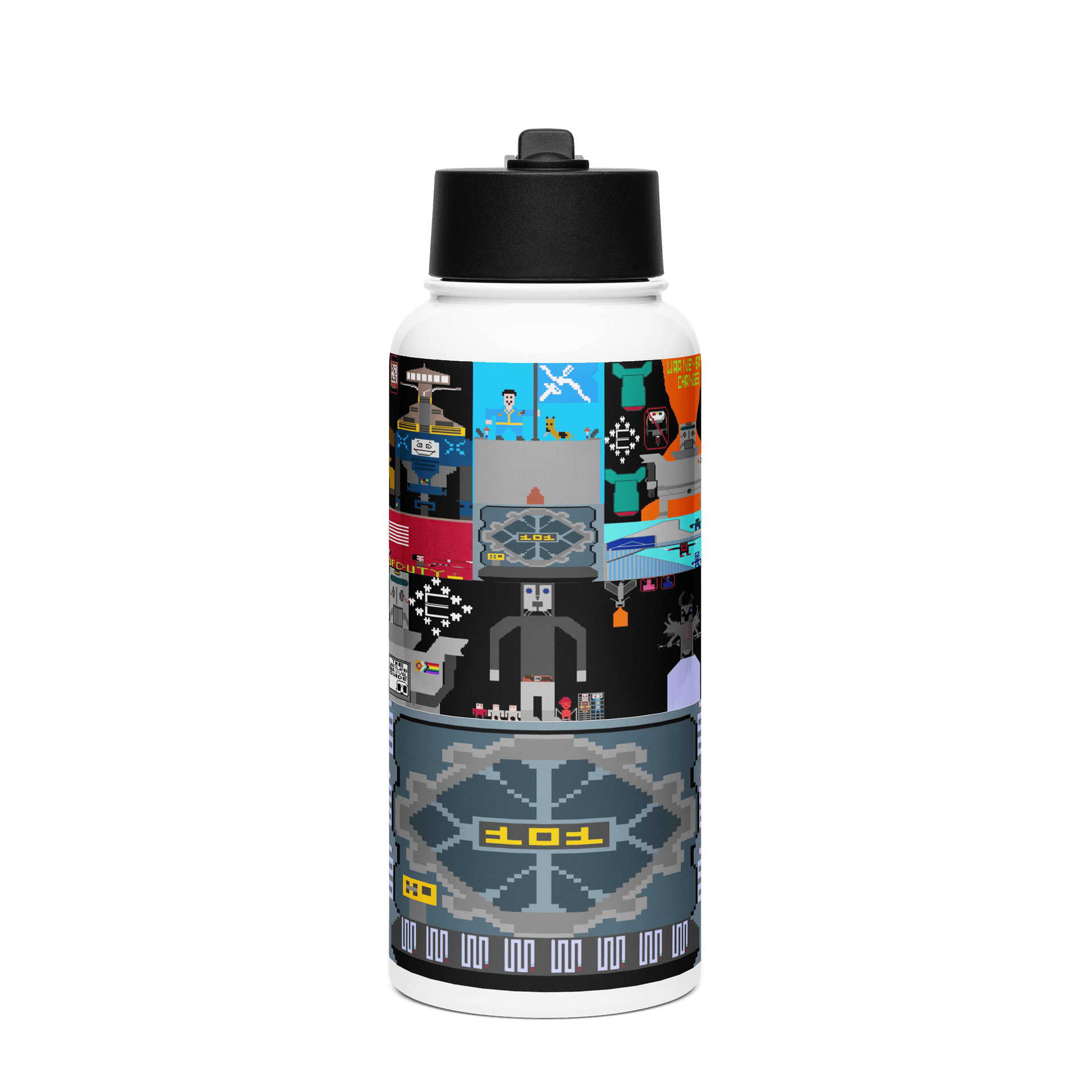 Tunnel Snakes Water Bottle product image (1)