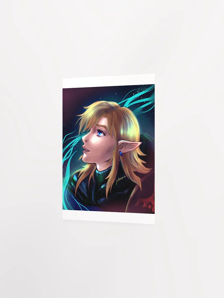 Tears of the Hero - Video Game Fanart Poster 5x7 - Art by CosmicChroma product image (2)