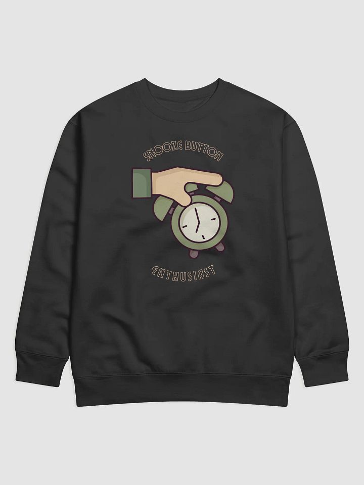 Snooze Button Enthusiast Sweatshirt product image (4)