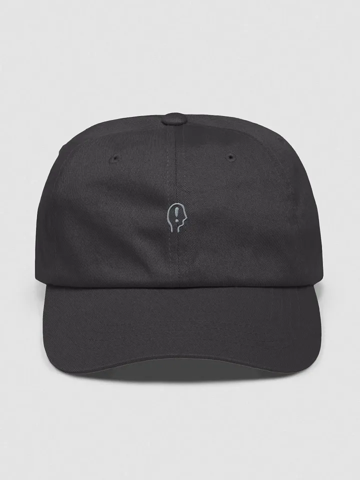 EXCLAIMING MENTALLY (sm. design, grey thread) classic dad hat product image (17)