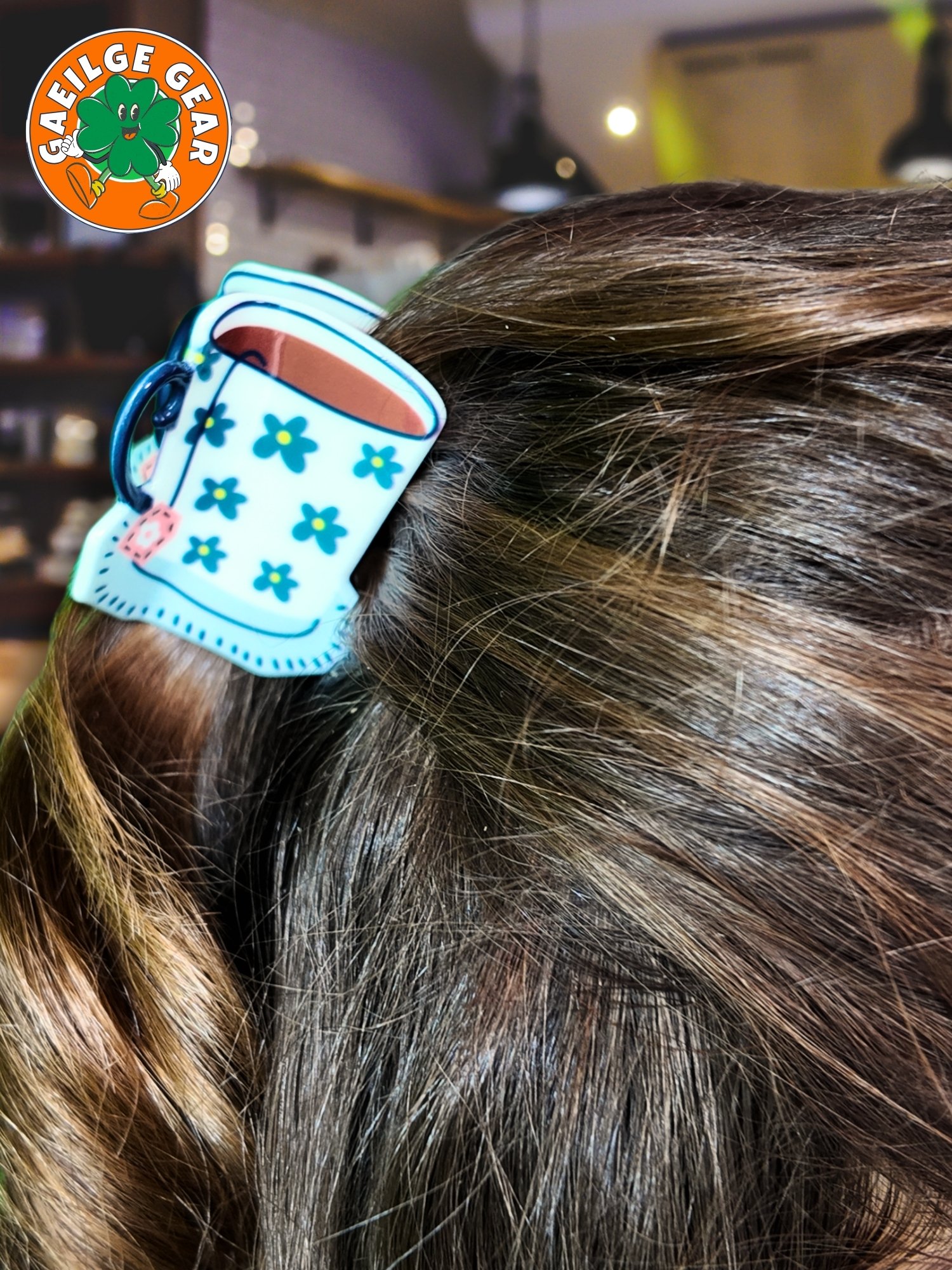 Tea Cup ☕️ Claw Clip 👱🏻‍♀️ product image (4)