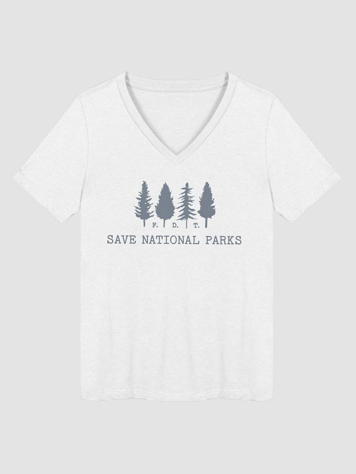 Save National Parks V-Neck TShirt product image (1)