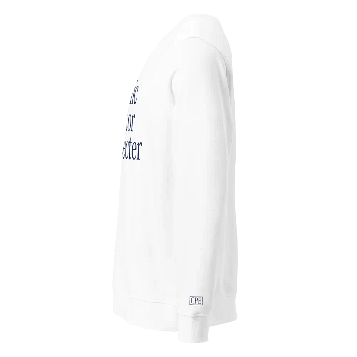 Public Sector Respecter Crewneck (White) product image (2)