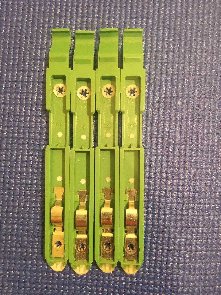 Dell Dimension Optiplex CD DVD 5.25" Drive Rail Brackets 2X(Pairs) product image (1)