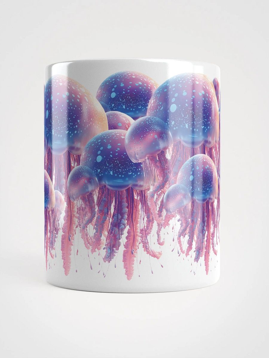 Luminous Jellyfish Glow White Mug product image (2)