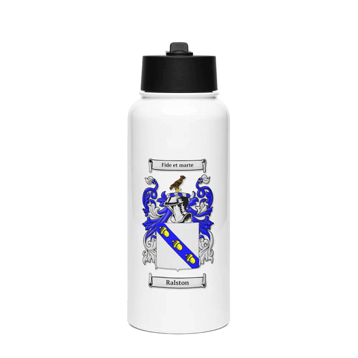 Ralston Family Crest - Stainless Steel Sports Water Bottle product image (1)