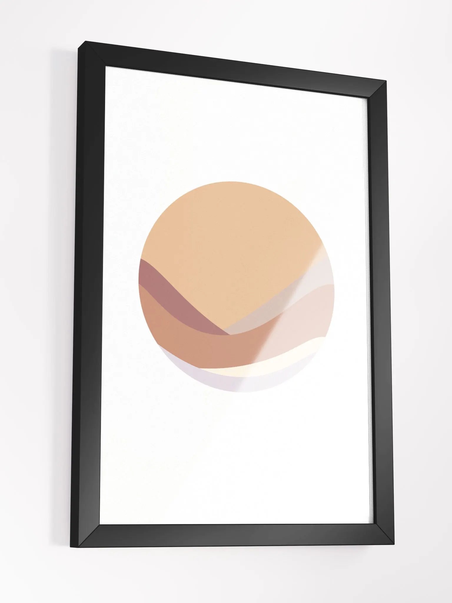 Earthy Minimalist Layered Poster product image (24)