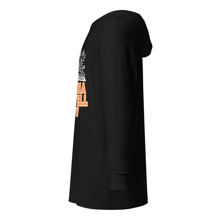 The Donna Howell Show Bible-Flourish Hooded Long-Sleeve Tee product image (4)