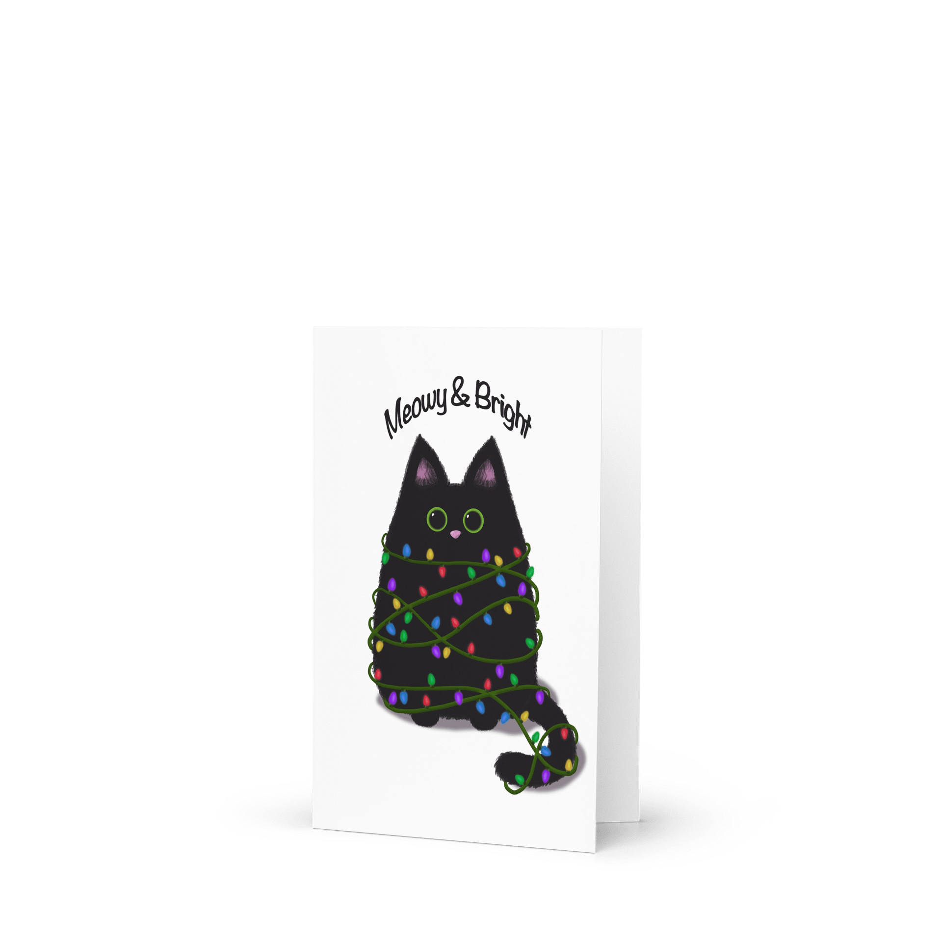 MEOWY & BRIGHT greeting CARD product image (1)